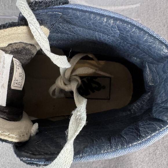 Vans Sk8-Hi Shoes Mens Size 4.5 Womens 6 Classic Canvas‎ Skateboard High Top - Picture 3 of 9